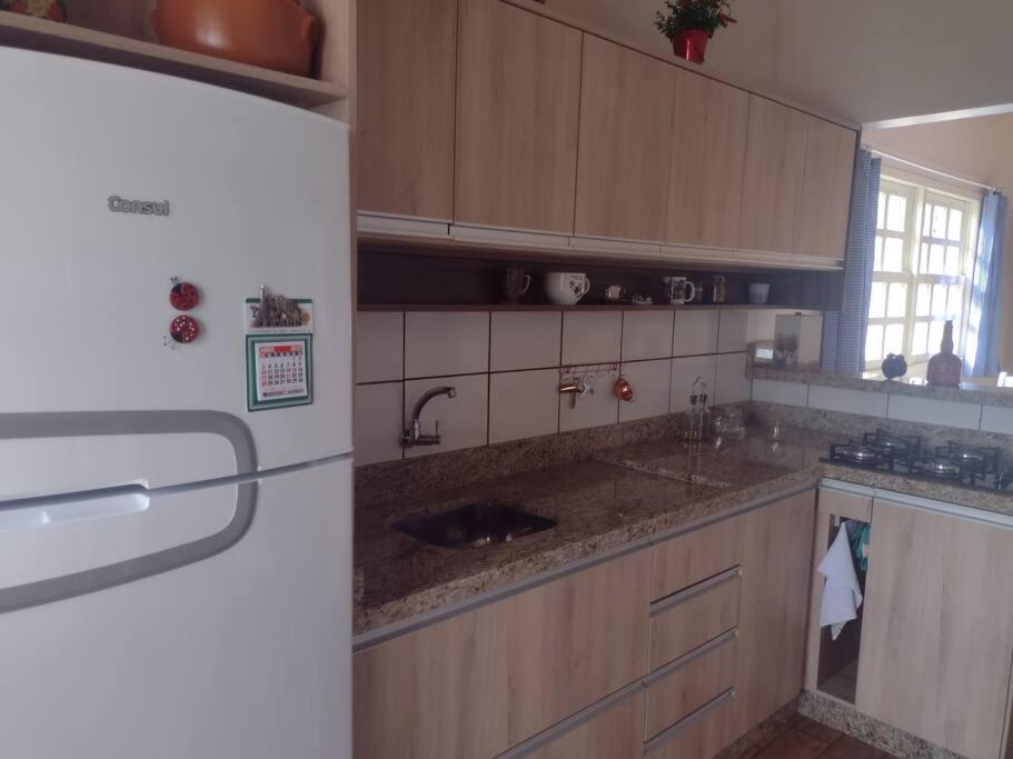 Sua Casa Na Cidade Dos Canyons - Cambara Do Sul-Rs Bagian luar foto